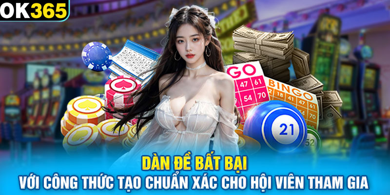 Dàn đề bất bại với công thức tạo chuẩn xác cho hội viên tham gia